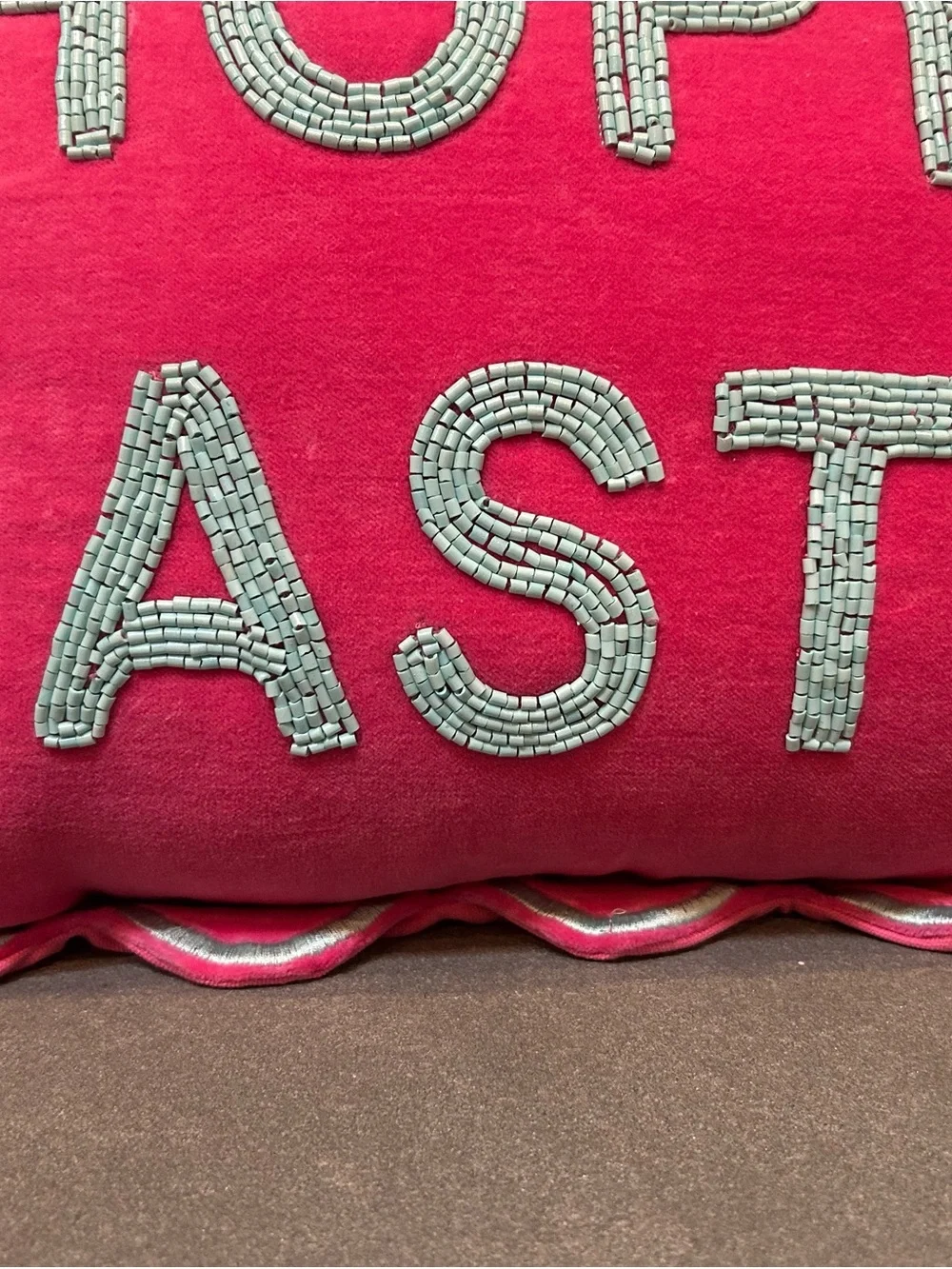 Pink Beaded 